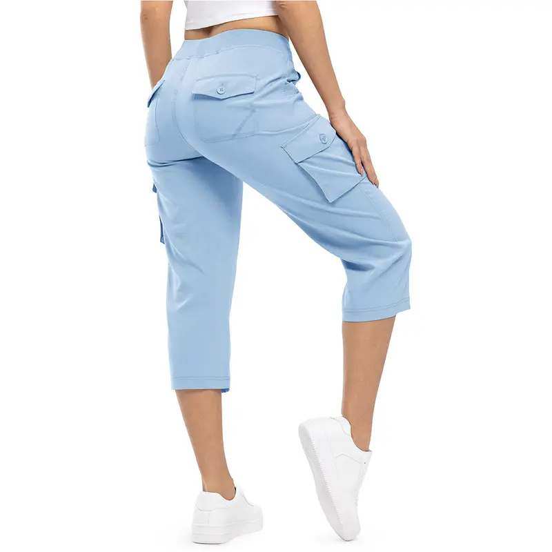 💝13 Packs for $24.98-Women's Outdoor Lightweight Cargo Capris Pants