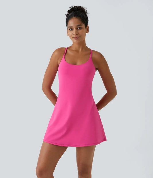 🔥Hot Sale🔥12-Pack All-Colors $24.95✨Plush Backless Active Dress