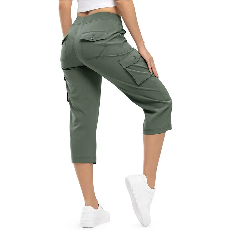 💝13 Packs for $24.98-Women's Outdoor Lightweight Cargo Capris Pants